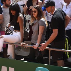 Shy'm au tournoi de Tennis de Monte-Carlo