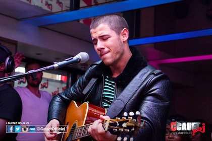 Mercredi 25 Mai 2016 avec Nick Jonas - C Cauet sur NRJ