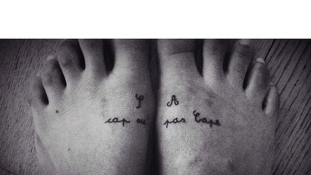 Shy’m : son tatouage souvenir d'Afrique du Sud !