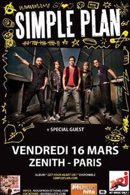 Simple Plan - Evenement