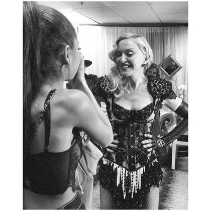 Ariana Grande: loves gonna lift me up!!!! @madonna