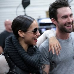 Alicia Keys et Adam Levine