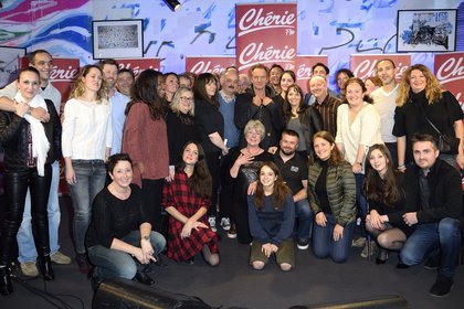 Sting et les heureux gagnants Chérie FM