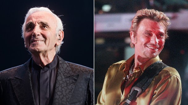 Johnny Hallyday et Charles Aznavour: une complicité jusqu’au bout de la nuit