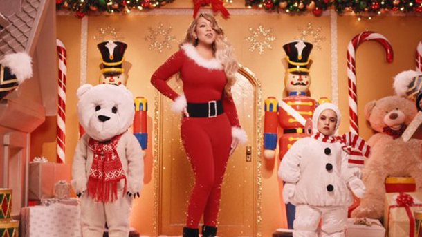 Mariah Carey dévoile un nouveau clip pour "All I Want for Christmas Is You"