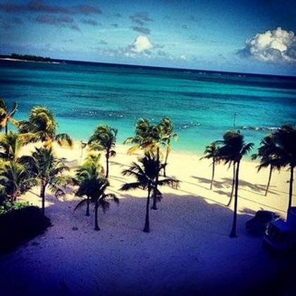 Tal en vacances aux Bahamas