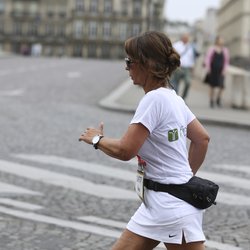 La team Fitnext/Chérie FM lors de la Parisienne