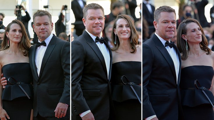 Camille Cottin et Matt Damon