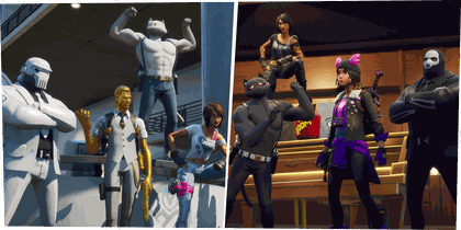 Fortnite : les tenues spéciales des factions Ombre et Fantôme
