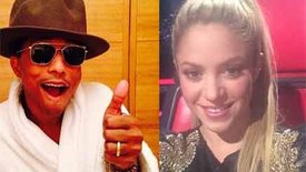 Shakira et Pharrell Williams : découvrez leurs lives à Los Angeles !