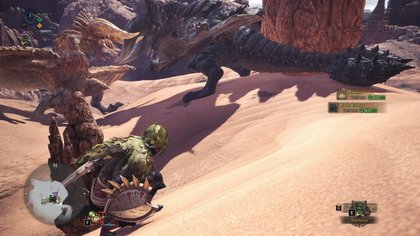 Capture de Monster Hunter World sur PC