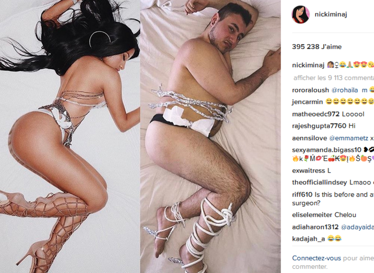 Nicki Minaj parodie