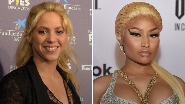 Shakira vs Nicki Minaj: le match des clips torrides