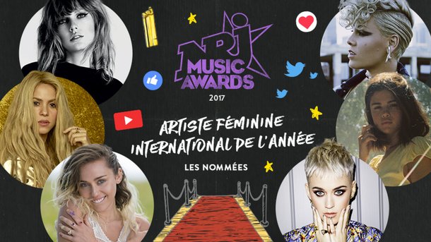 «Artiste Feminine Internationale de l’Année»: la folie des réseaux sociaux