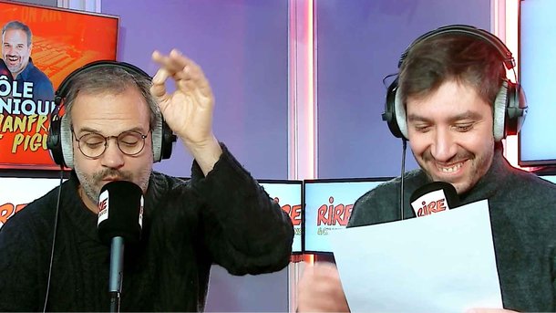 Humour - Patrick Chanfray et Vincent Piguet sont au standard de Rire & Chansons :  mais aussi en reportage dans les manifs !