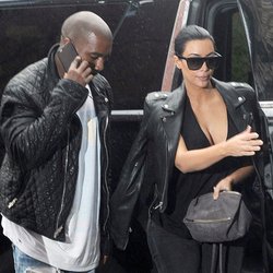 Kanye West et Kim Kardashian