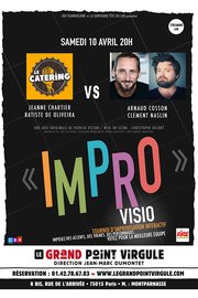 Impro Visio le 10 avril 2021 à 20h depuis le Grand Point Virgule - Spectacle livestream