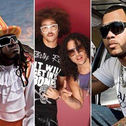 LMFAO en featuring de T-Pain et Flo Rida sur "Run to You"