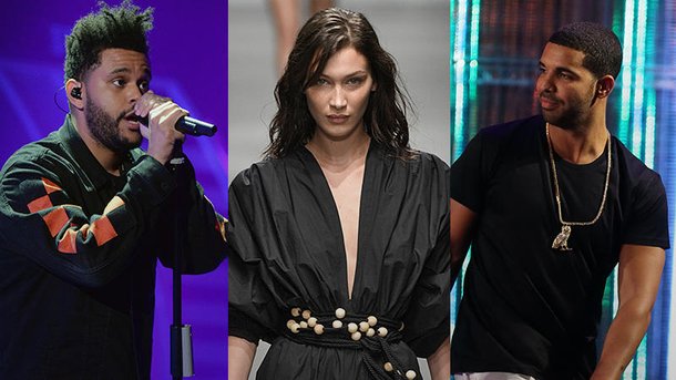 Quand The Weeknd et Drake se disputaient... pour Bella Hadid