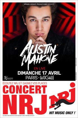 Austin Mahone en concert avec NRJ