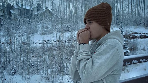 Justin Bieber : session snowboard à Salt Lake City!