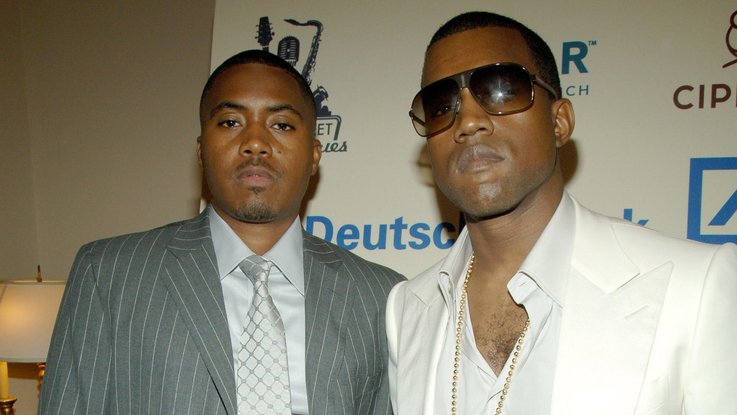 Kanye West et Nas