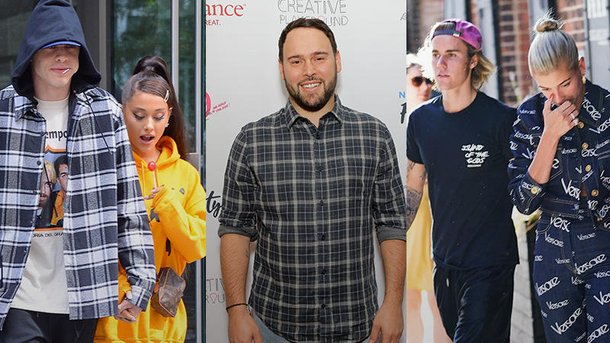 Ariana Grande défend Scooter Braun après ses fiançailles et celles de Justin Bieber