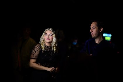 Louane et Grand Corps Malade - Backstage NRJ Music Awards Paris Edition
