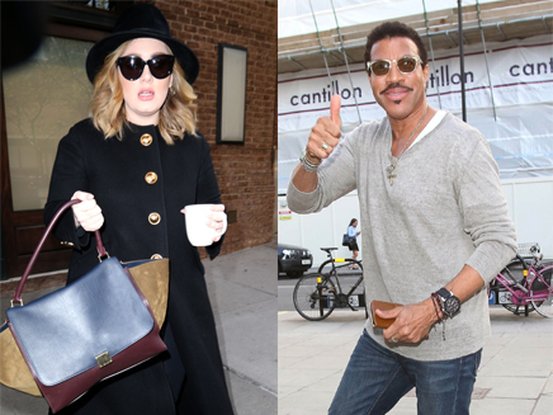 Adele et Lionel Richie