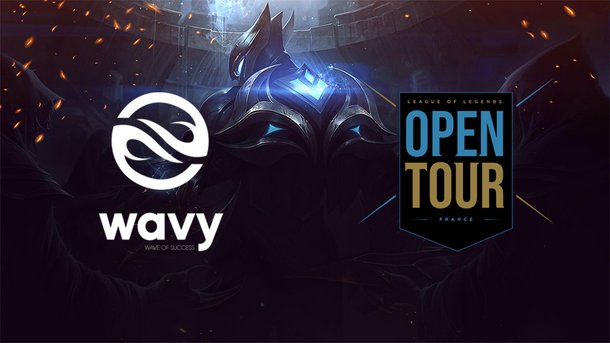 La team Wavy se lance sur League of Legends et rejoint l'Open Tour France !