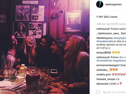 Selena Gomez et ses amies