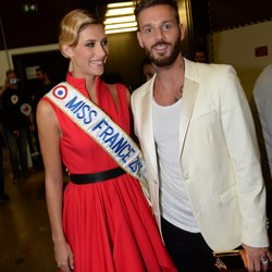 Camille Cerf (Miss France 2015) et M Pokora - NRJ Music Awards 2015