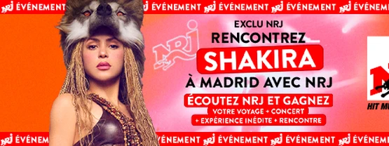 Shakira à Madrid : gagnez votre rencontre et vos places de concert VIP avec NRJ ! 🎤 - Antenne