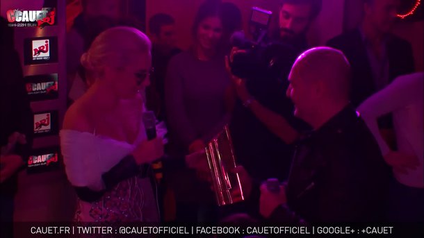 Cauet fait pleurer Lady Gaga