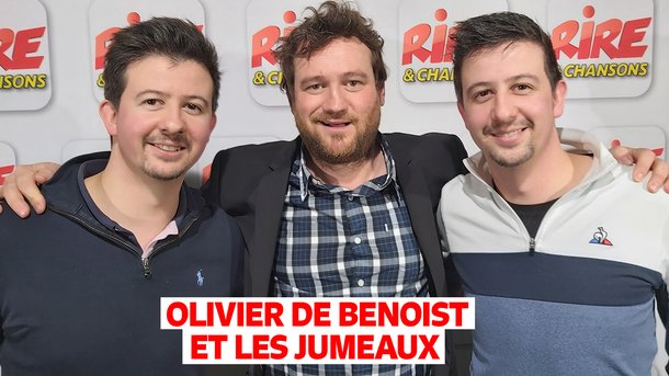 Les jumeaux Steeven et Christopher face à Olivier de Benoist