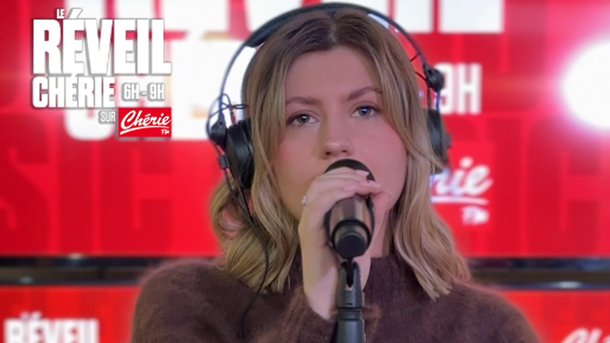 Marine "Ma Faute" en live dans le Réveil Chérie