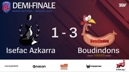 La Grosse Ligue - League Of Legends : Résultats 1ère demi-finale