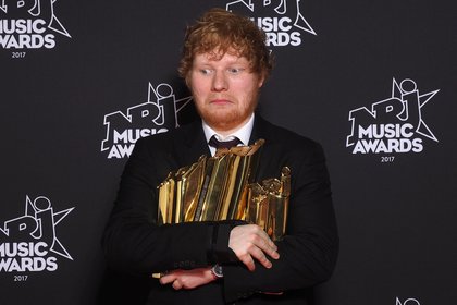 Ed Sheeran (Artiste Masculin de l'année, Clip de l'année, Chanson la plus streamée) - NRJ Music Awards 2017