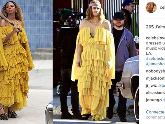 Beyoncé et James Franco