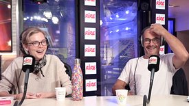 Isabelle Carré,  Bernard Campan, et Ivan Calberac - Invités de Rire & Chansons pour leur pièce "La Dégustation"