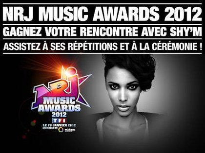 Shy'm aux NRJ Music Awards: gagnez votre rencontre