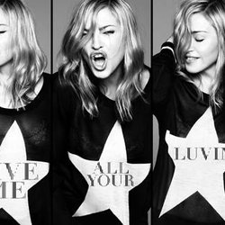 Madonna dévoile la pochette de son single "Give Me All Your Luvin"