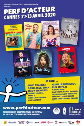performance d'acteur 2020 affiche