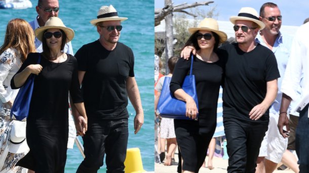 Bono : vacances de rêve à St Tropez!