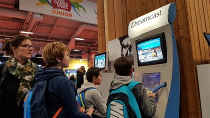 Des bornes DreamCast, ça rappelle des souvenirs !