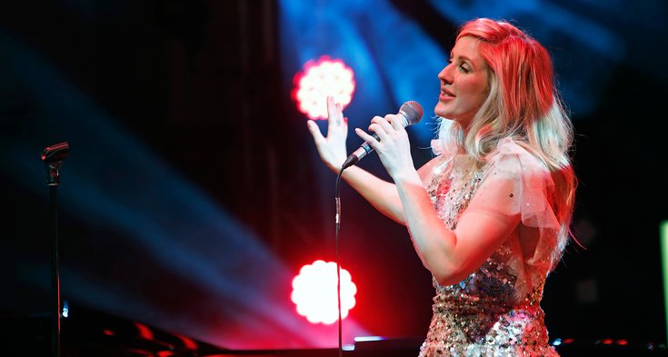 Ellie Goulding gala