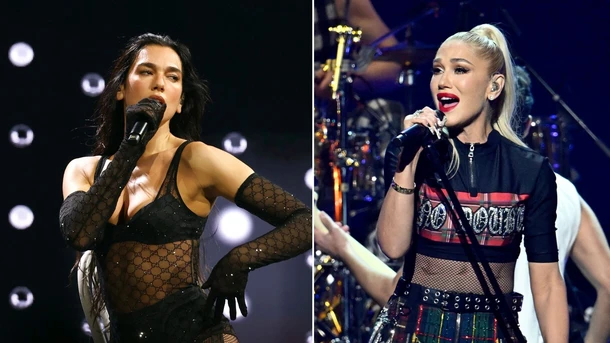 Gwen Stefani interprète "Don't Speak" avec Dua Lipa en live