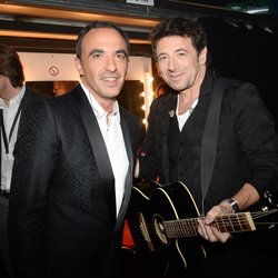 Nikos Aliagas et Patrick Bruel