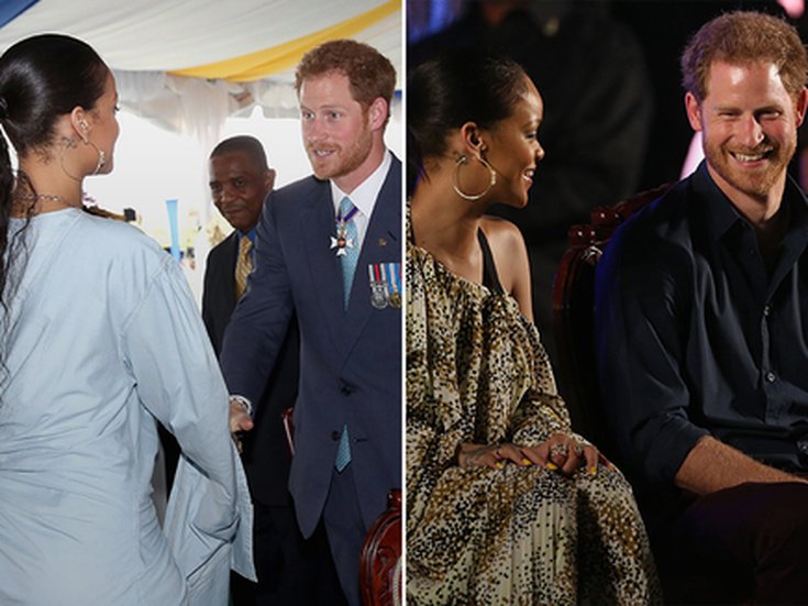 Rihanna et le Prince Harry le 30 novembre 2016