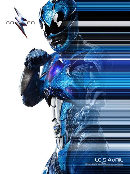 Power Rangers Bleu
